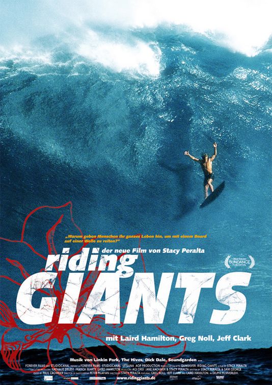 the movie poster: Riding Giants (2004) ver3