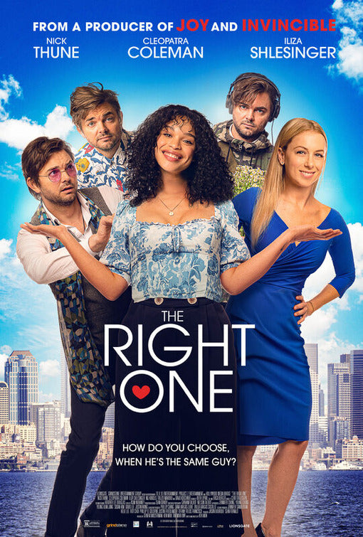 1000 piece jigsaw puzzle for the movie poster: The Right One (2021)