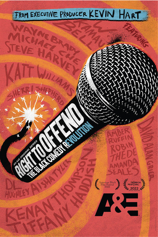 1000 piece jigsaw puzzle for tv poster: Right to Offend: The Black Comedy Revolution