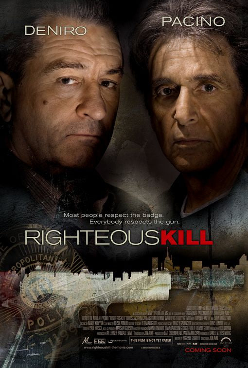 the movie poster: Righteous Kill (2008) ver2
