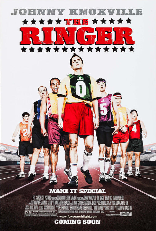 the movie poster: The Ringer (2005)