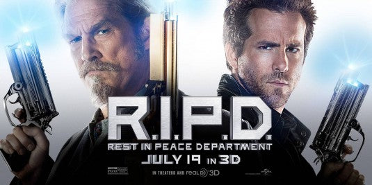 1000 piece jigsaw puzzle for the movie poster: R.I.P.D. (2013) ver3