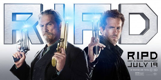 1000 piece jigsaw puzzle for the movie poster: R.I.P.D. (2013) ver4