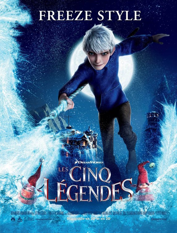 1000 piece jigsaw puzzle for the movie poster: Rise of the Guardians (2012) ver11