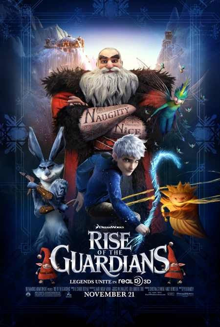 1000 piece jigsaw puzzle for the movie poster: Rise of the Guardians (2012) ver12