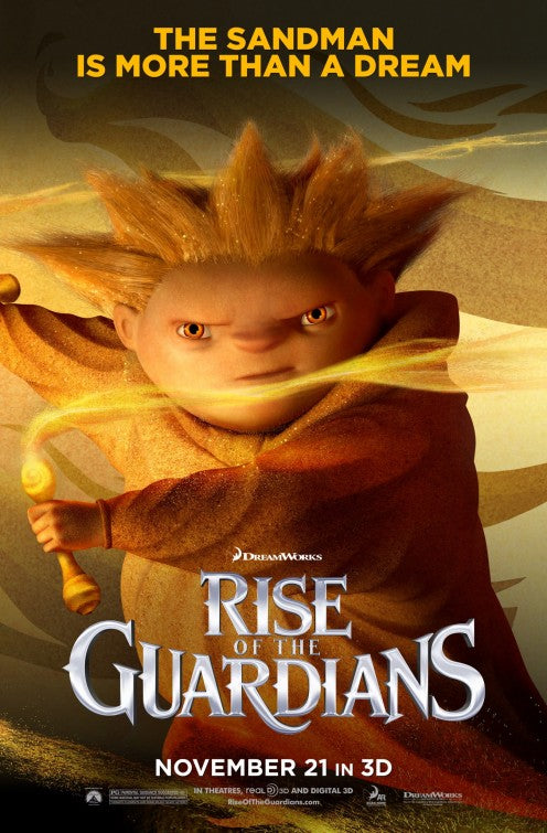 1000 piece jigsaw puzzle for the movie poster: Rise of the Guardians (2012) ver17