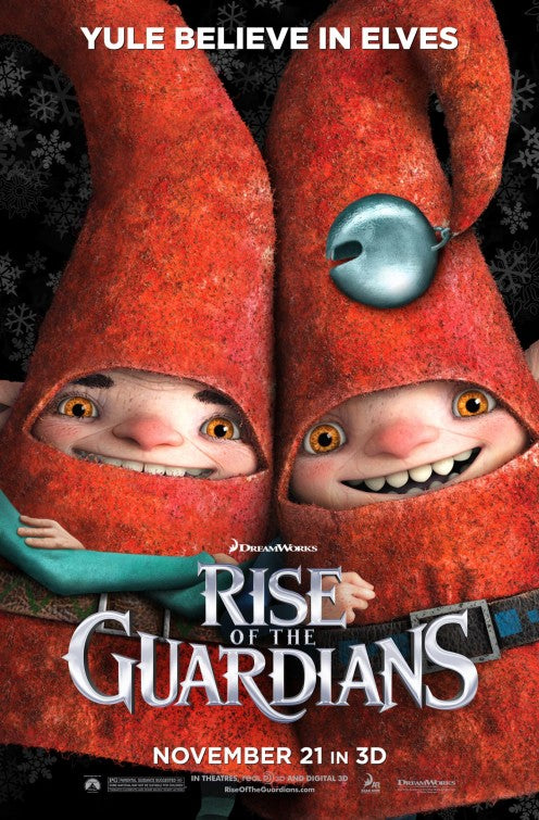 1000 piece jigsaw puzzle for the movie poster: Rise of the Guardians (2012) ver18