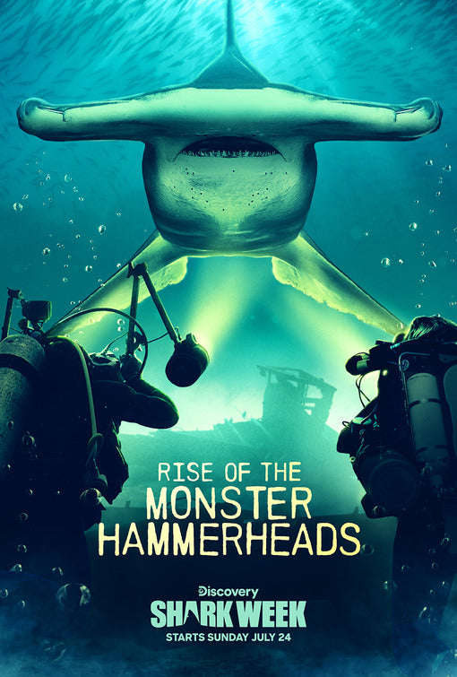 1000 piece jigsaw puzzle for tv poster: Rise of the Monster Hammerheads