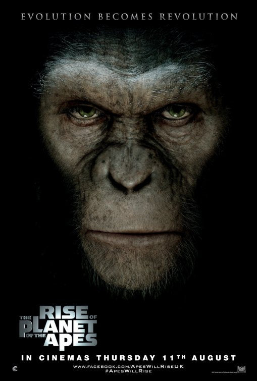 1000 piece jigsaw puzzle for the movie poster: Rise of the Planet of the Apes (2011) ver3