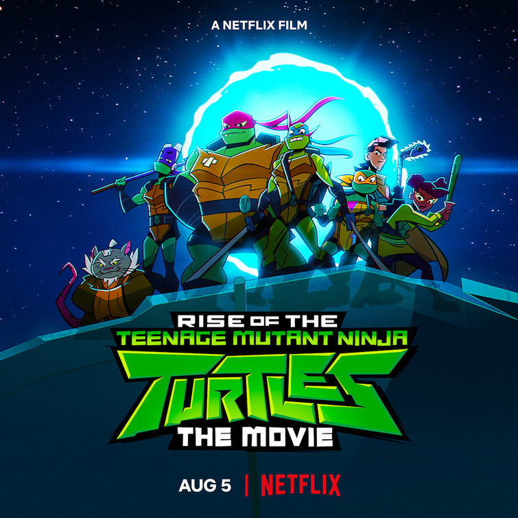 1000 piece jigsaw puzzle for the movie poster: Rise of the Teenage Mutant Ninja Turtles: The Movie (2022)