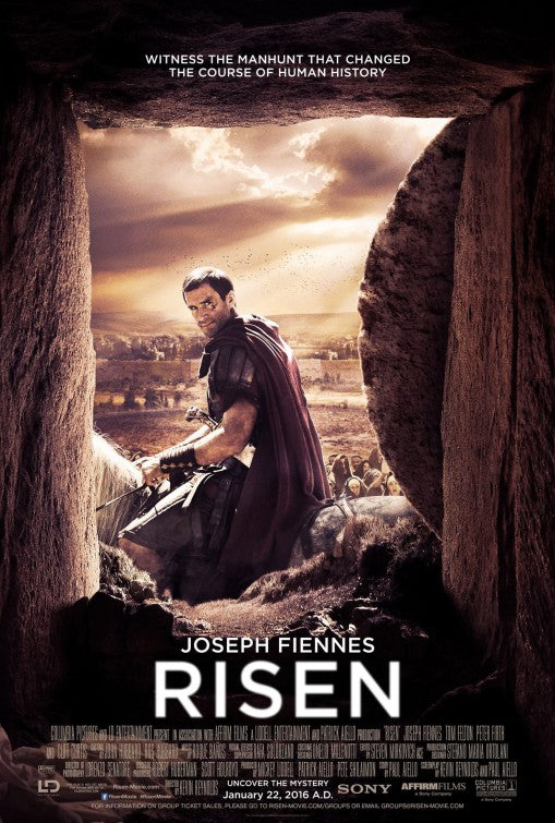 1000 piece jigsaw puzzle for the movie poster: Risen (2016)