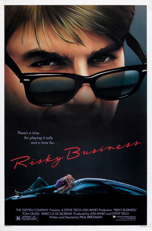 the movie poster: Risky Business (1983)