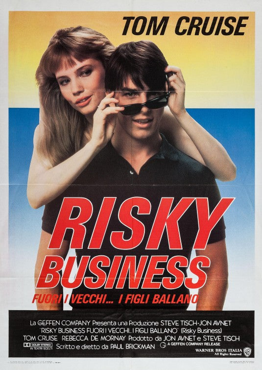 1000 piece jigsaw puzzle for the movie poster: Risky Business (1983) ver3