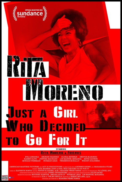 1000 piece jigsaw puzzle for the movie poster: Rita Moreno: Just a Girl Who Decided to Go for It (2021)