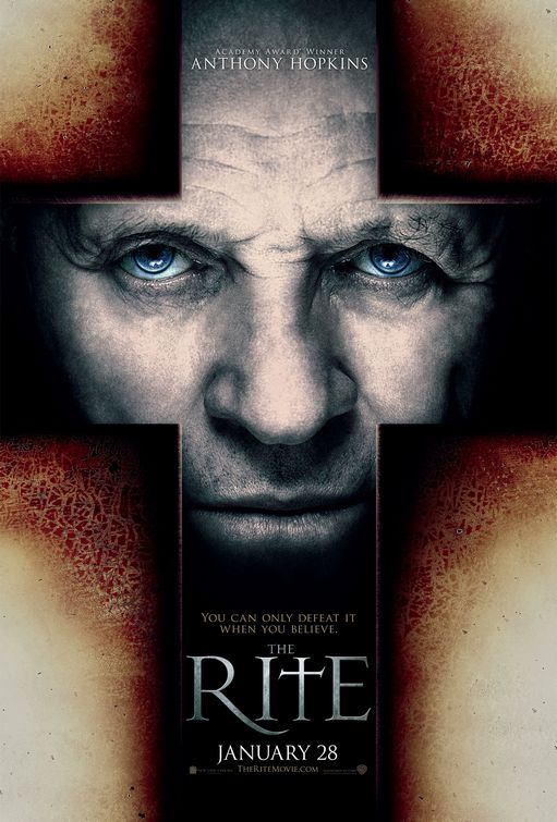 1000 piece jigsaw puzzle for the movie poster: The Rite (2011)