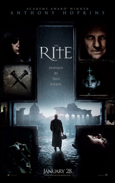 1000 piece jigsaw puzzle for the movie poster: The Rite (2011) ver2