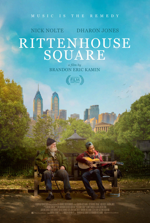 1000 piece jigsaw puzzle for the movie poster: Rittenhouse Square (2024)