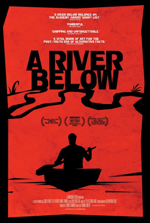 1000 piece jigsaw puzzle for the movie poster: A River Below (2017)
