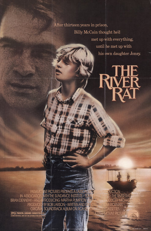 1000 piece jigsaw puzzle for the movie poster: The River Rat (1984)