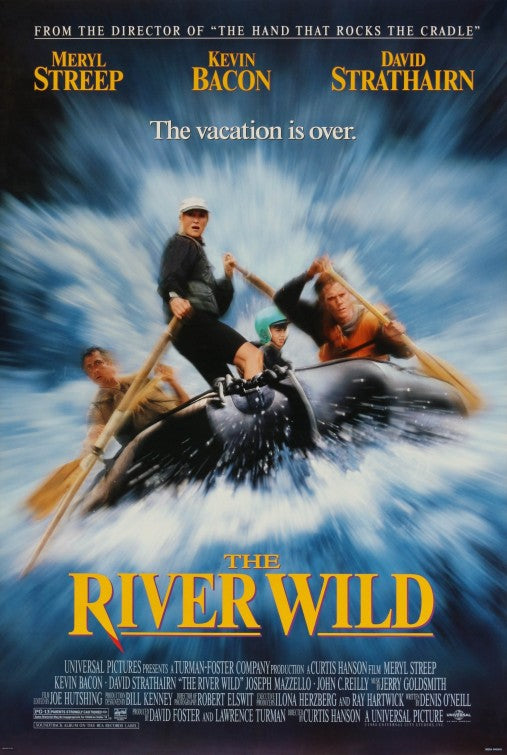 the movie poster: The River Wild (1994) ver2
