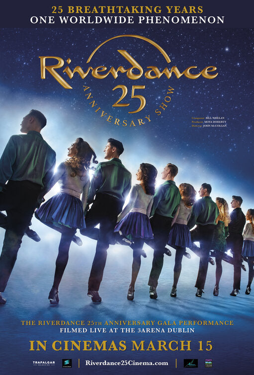 1000 piece jigsaw puzzle for the movie poster: Riverdance 25th Anniversary Show (2020)