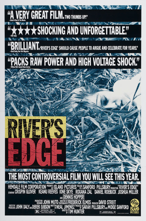 the movie poster: River's Edge (1987)