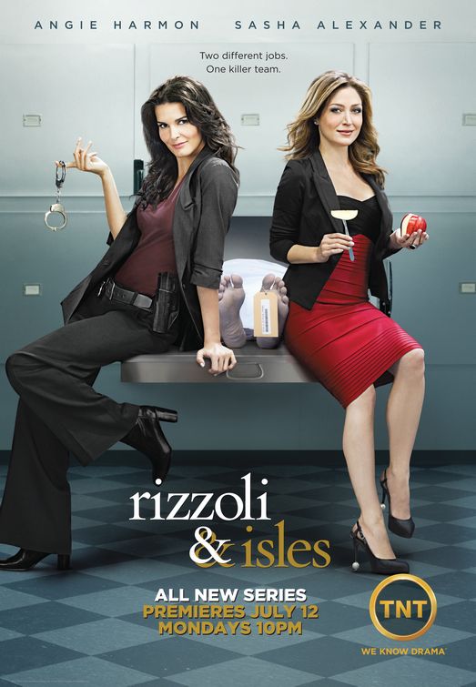 1000 piece jigsaw puzzle for tv poster: Rizzoli & Isles