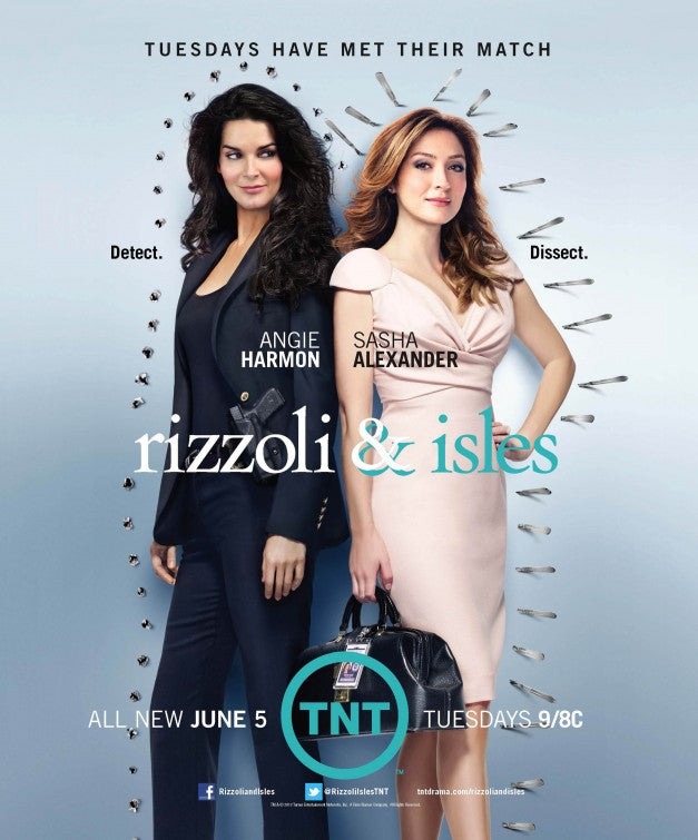 1000 piece jigsaw puzzle for tv poster: Rizzoli & Isles, ver5