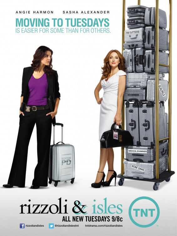 1000 piece jigsaw puzzle for tv poster: Rizzoli & Isles, ver6