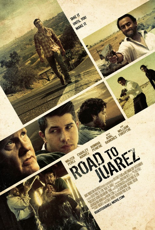 1000 piece jigsaw puzzle for the movie poster: Road to Juarez (2013) ver2