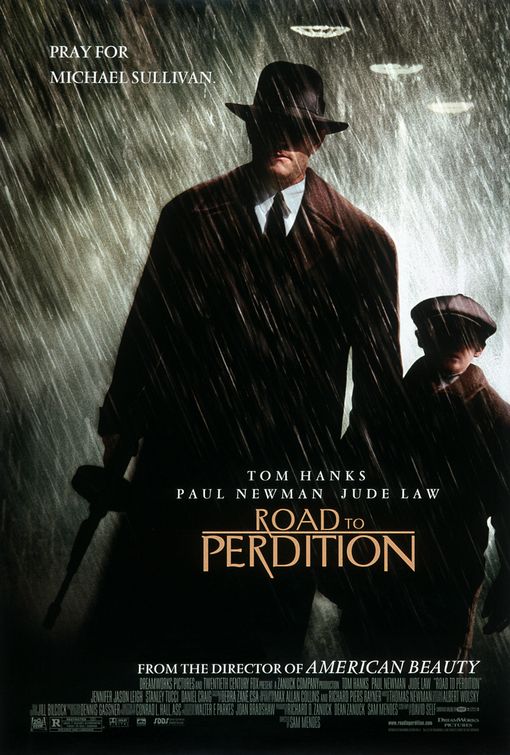 the movie poster: Road to Perdition (2002)