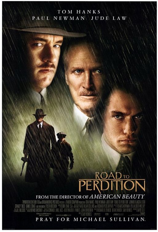 the movie poster: Road to Perdition (2002) ver2