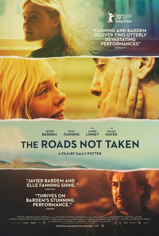1000 piece jigsaw puzzle for the movie poster: The Roads Not Taken (2020) ver2