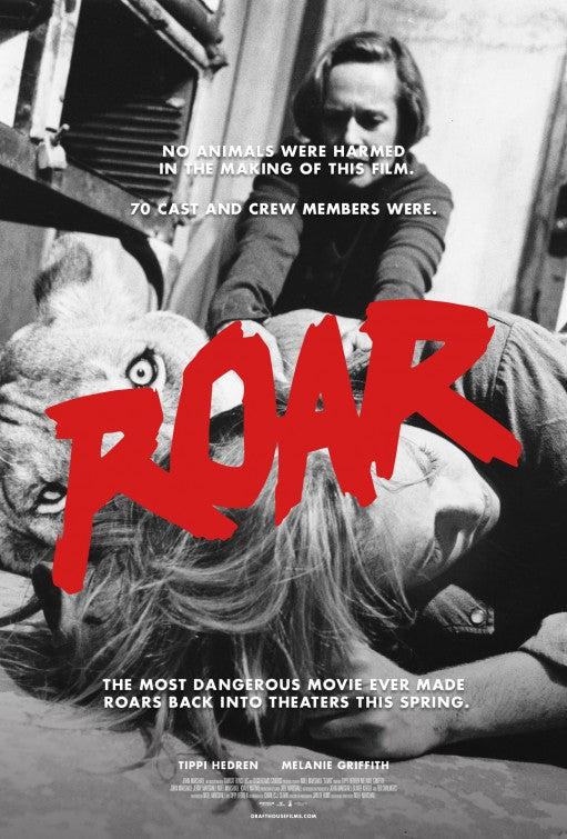 1000 piece jigsaw puzzle for the movie poster: Roar (1981) ver2