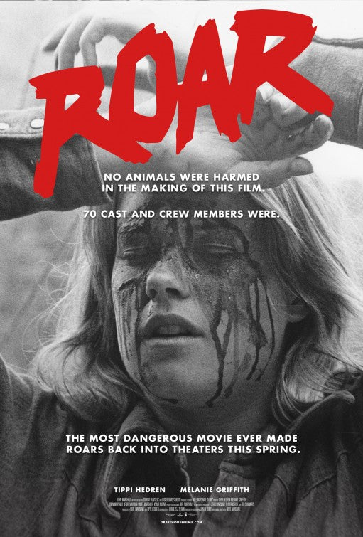 1000 piece jigsaw puzzle for the movie poster: Roar (1981) ver5