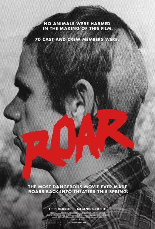 1000 piece jigsaw puzzle for the movie poster: Roar (1981) ver6