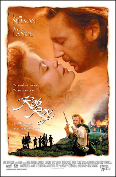 the movie poster: Rob Roy (1995)