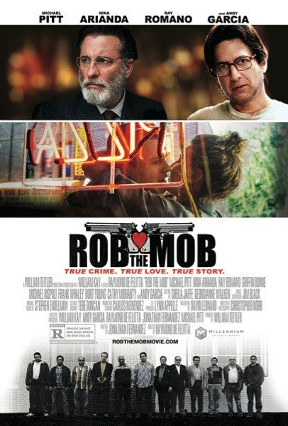 1000 piece jigsaw puzzle for the movie poster: Rob the Mob (2014)