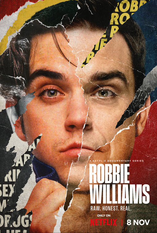 1000 piece jigsaw puzzle for tv poster: Robbie Williams