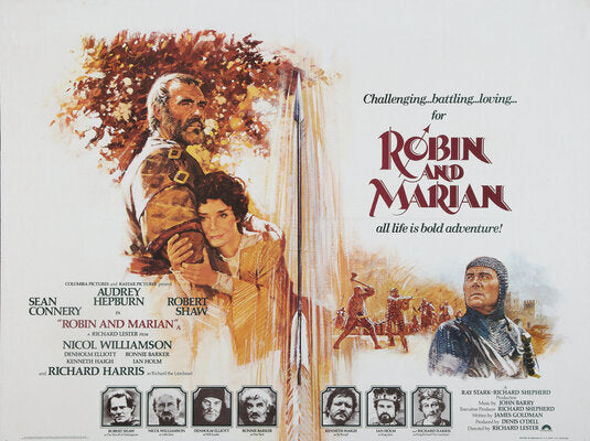 the movie poster: Robin and Marian (1976) ver3