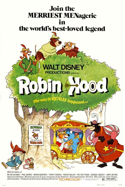 the movie poster: Robin Hood (1973) ver1