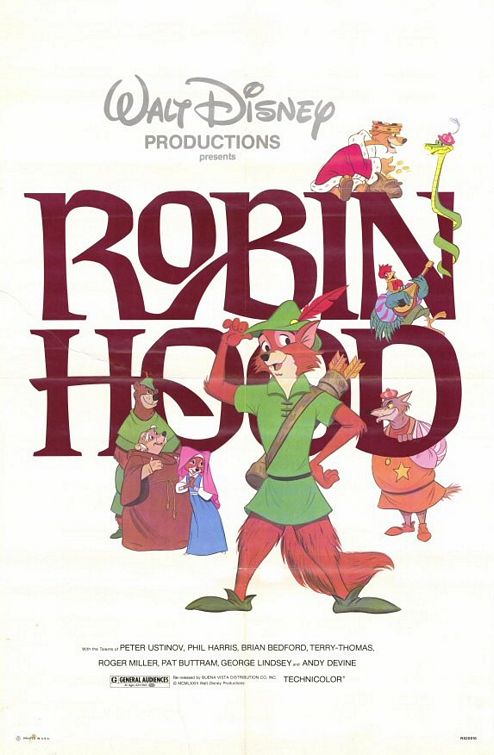 the movie poster: Robin Hood (1973) ver2