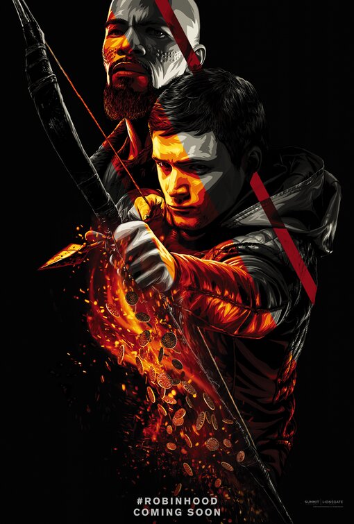 1000 piece jigsaw puzzle for the movie poster: Robin Hood (2018) ver20