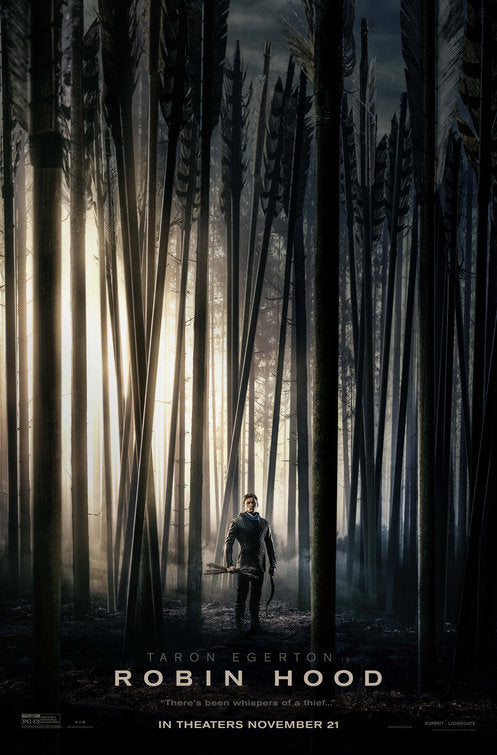 1000 piece jigsaw puzzle for the movie poster: Robin Hood (2018) ver3