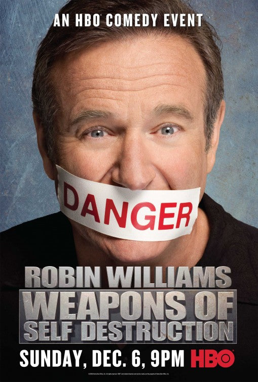 1000 piece jigsaw puzzle for tv poster: Robin Williams: Weapons of Self Destruction