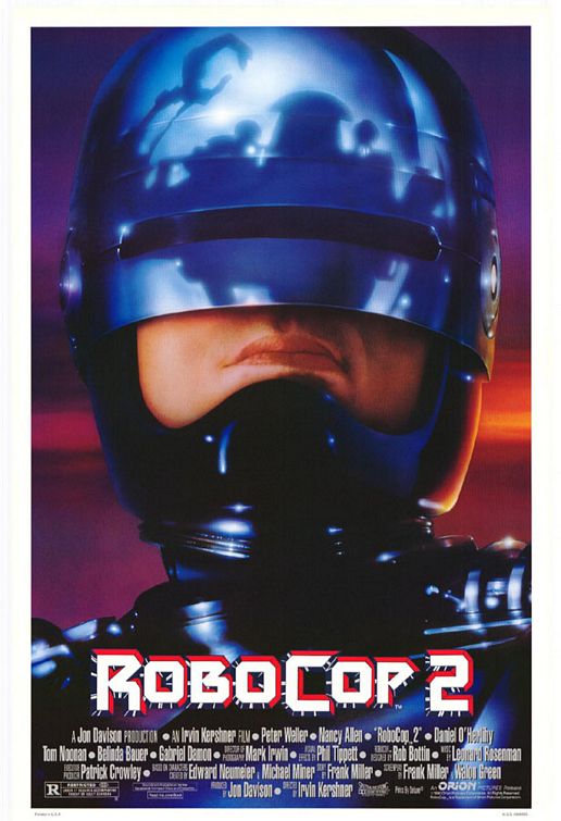 the movie poster: Robocop 2 (1990) ver2