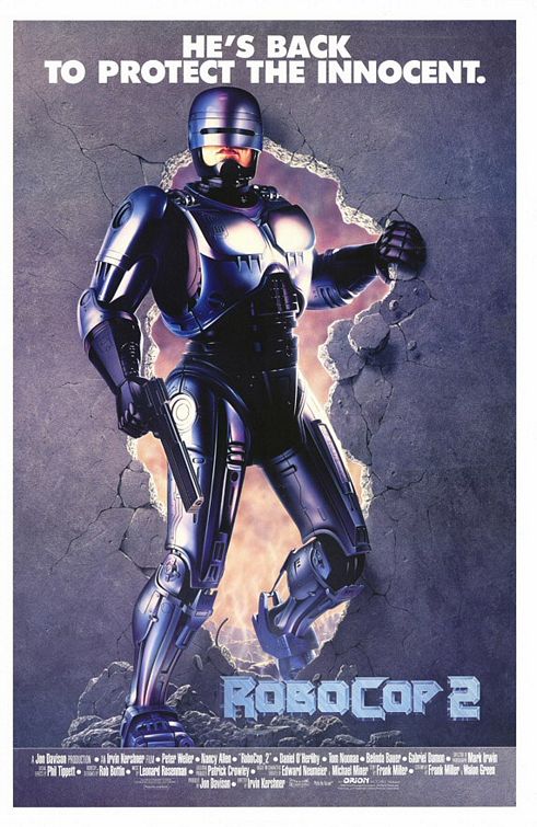 the movie poster: Robocop 2 (1990) ver3