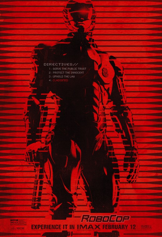 1000 piece jigsaw puzzle for the movie poster: RoboCop (2014) ver4