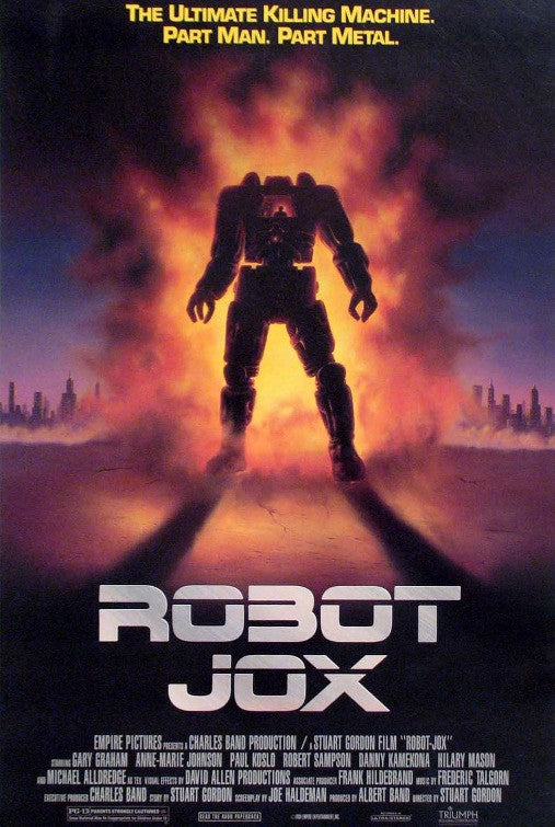 the movie poster: Robot Jox (1990)