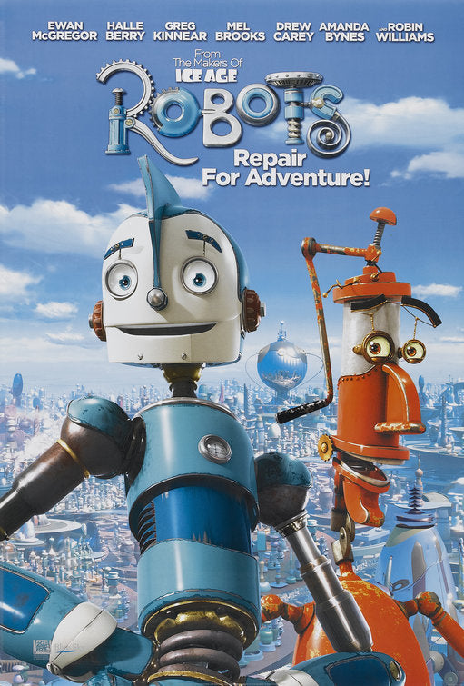 the movie poster: Robots (2005)